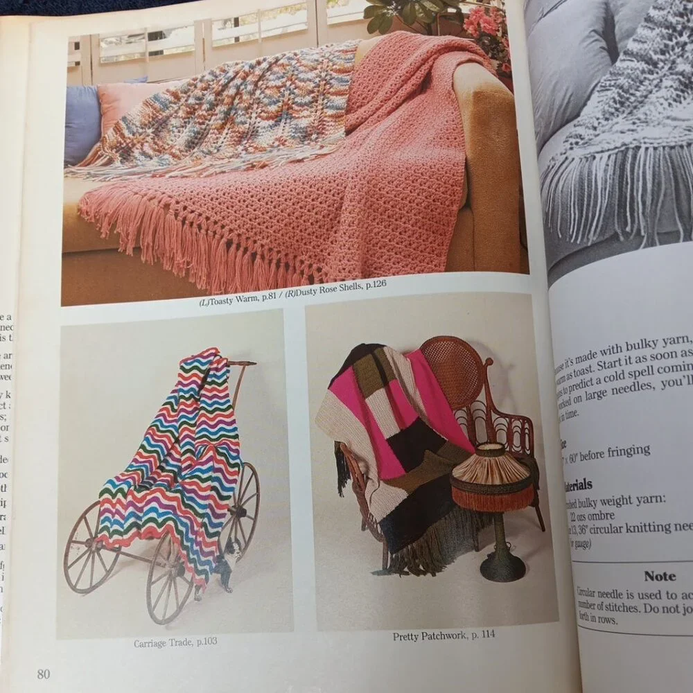 Weekend‎ Crochet Afghans By Jean Leinhauser And Rita Weiss Hardback, 1987